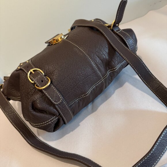 The Sak Brown Leather Hobo Bag - Picture 5 of 8